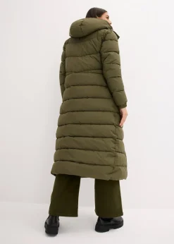 Doudoune longue à capuche