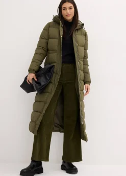 Doudoune longue à capuche