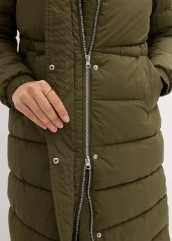 Doudoune longue à capuche