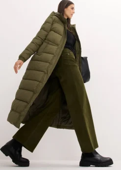 Doudoune longue à capuche