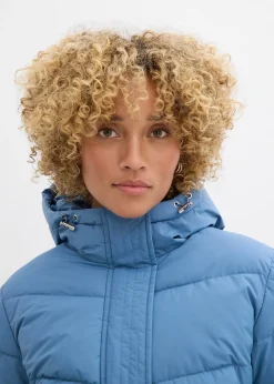 Doudoune longue à capuche