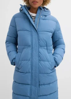 Doudoune longue à capuche