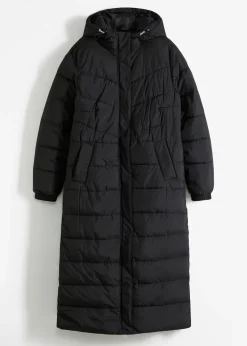 Doudoune longue à capuche