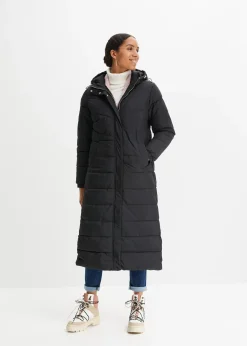 Doudoune longue à capuche