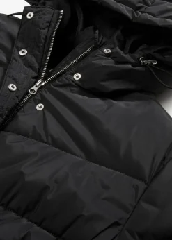 Doudoune longue à capuche