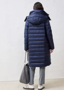 Doudoune longue avec du duvet recyclé