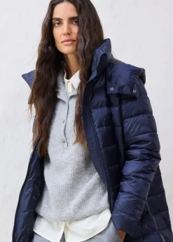 Doudoune longue avec du duvet recyclé