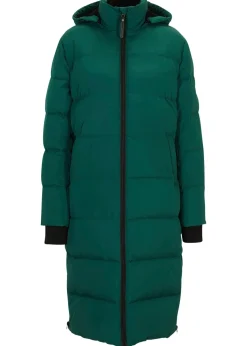 Doudoune longue avec duvet recyclé