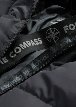 Doudoune longue avec duvet recyclé