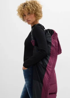 Doudoune longue avec duvet recyclé