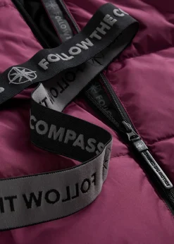 Doudoune longue avec duvet recyclé