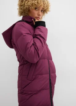 Doudoune longue avec duvet recyclé
