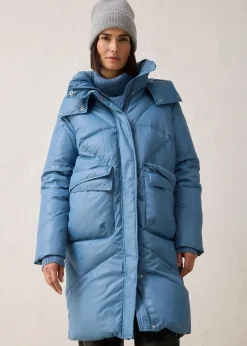 Doudoune longue déperlante