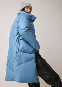 Doudoune longue déperlante