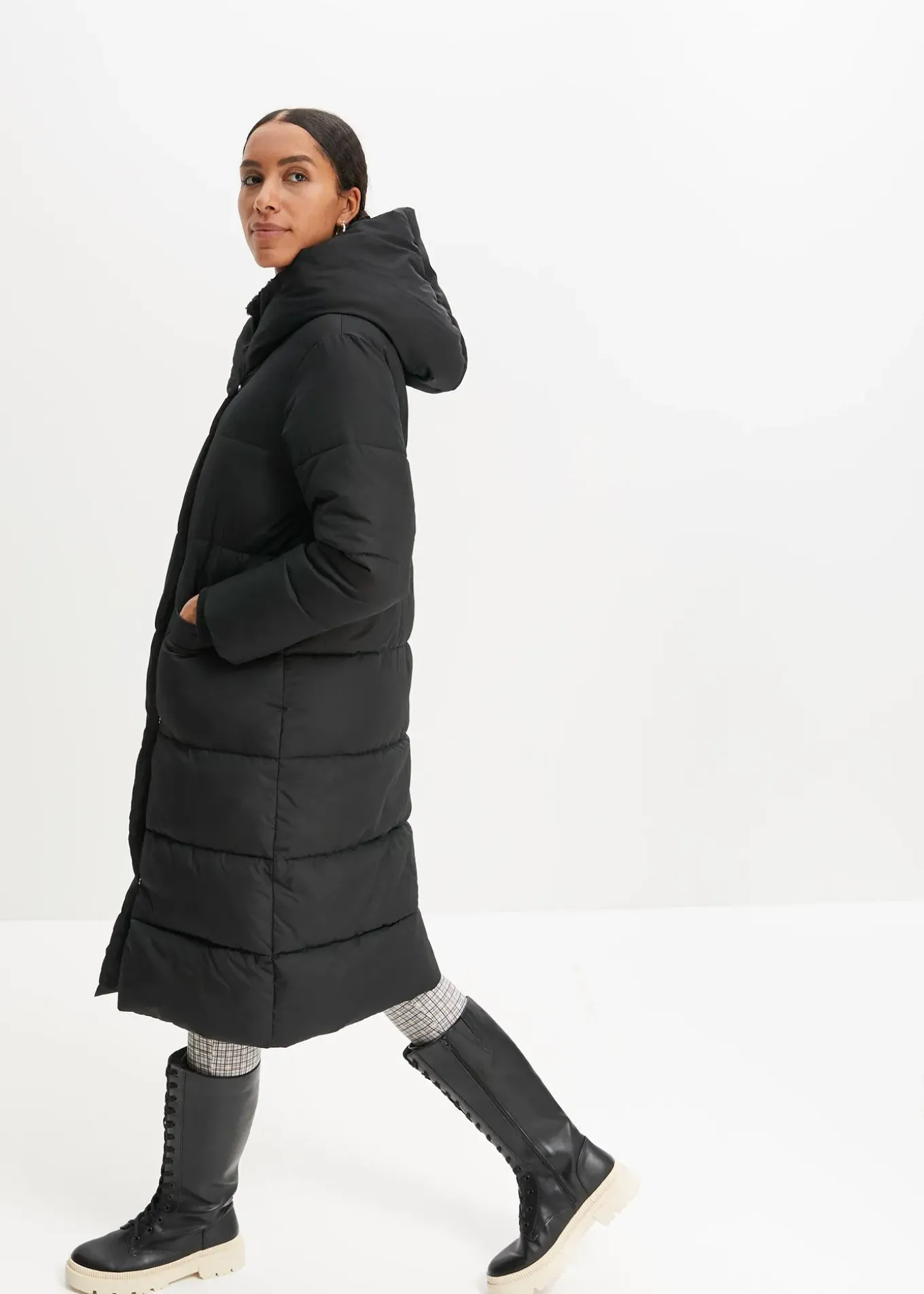 Doudoune longue et oversize