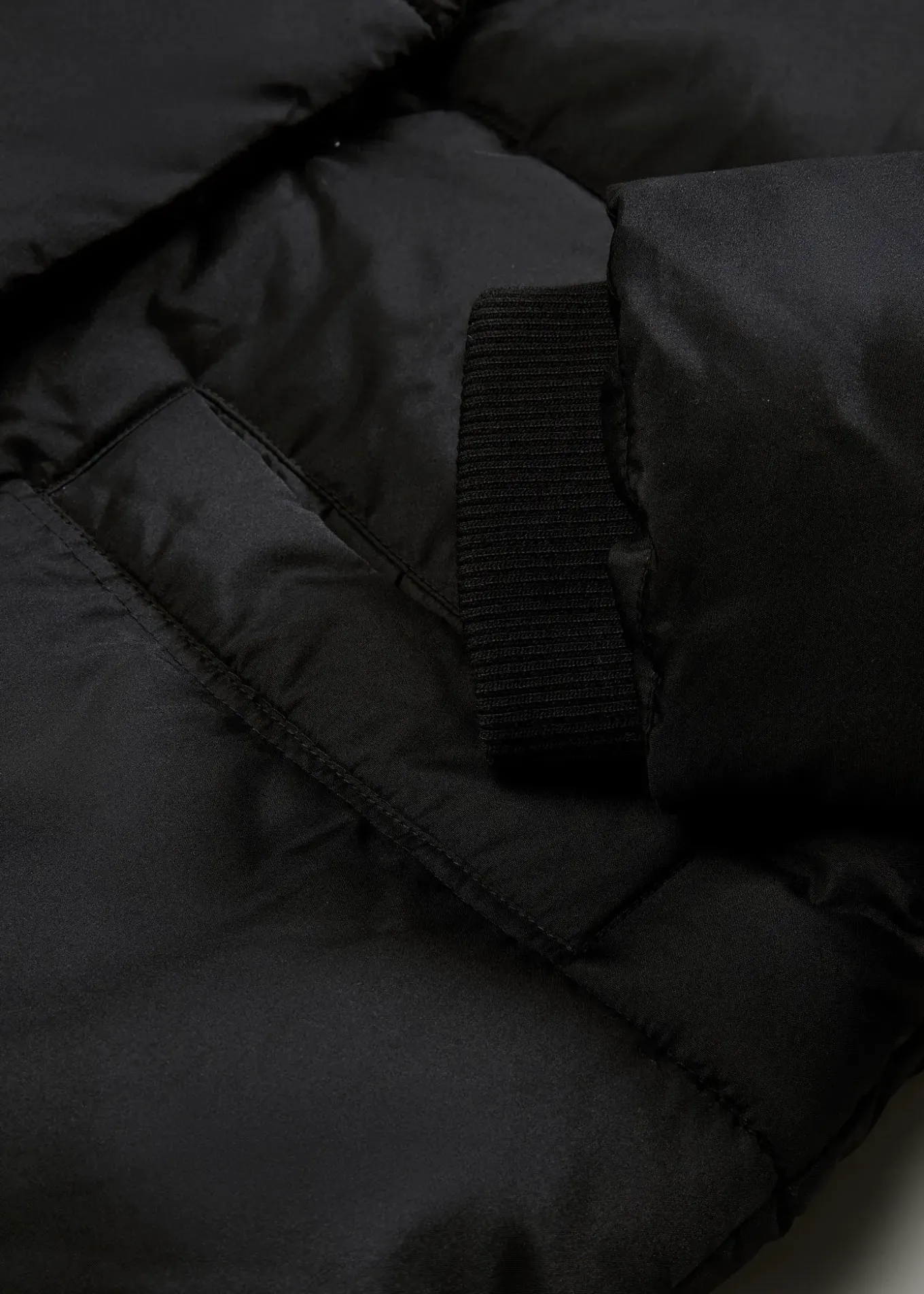 Doudoune longue et oversize