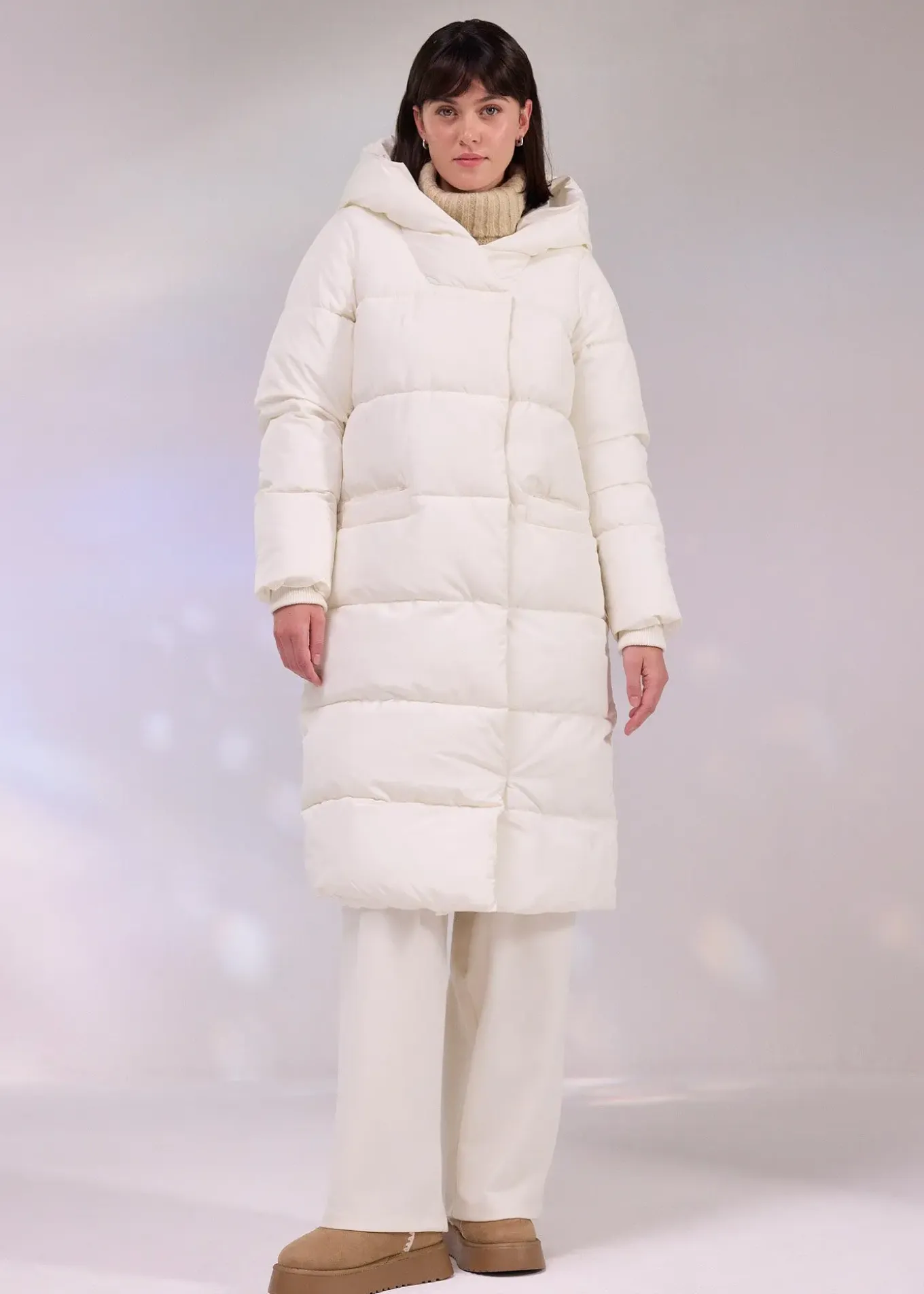 Doudoune longue et oversize