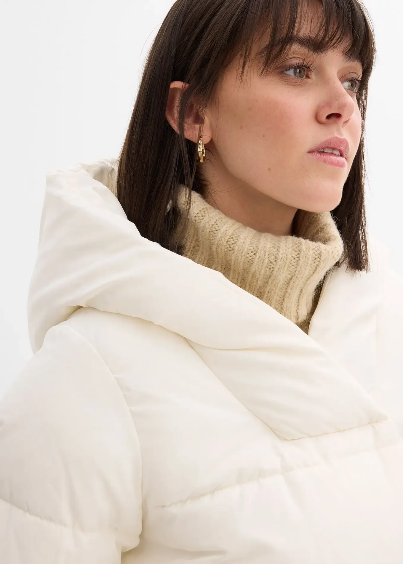 Doudoune longue et oversize