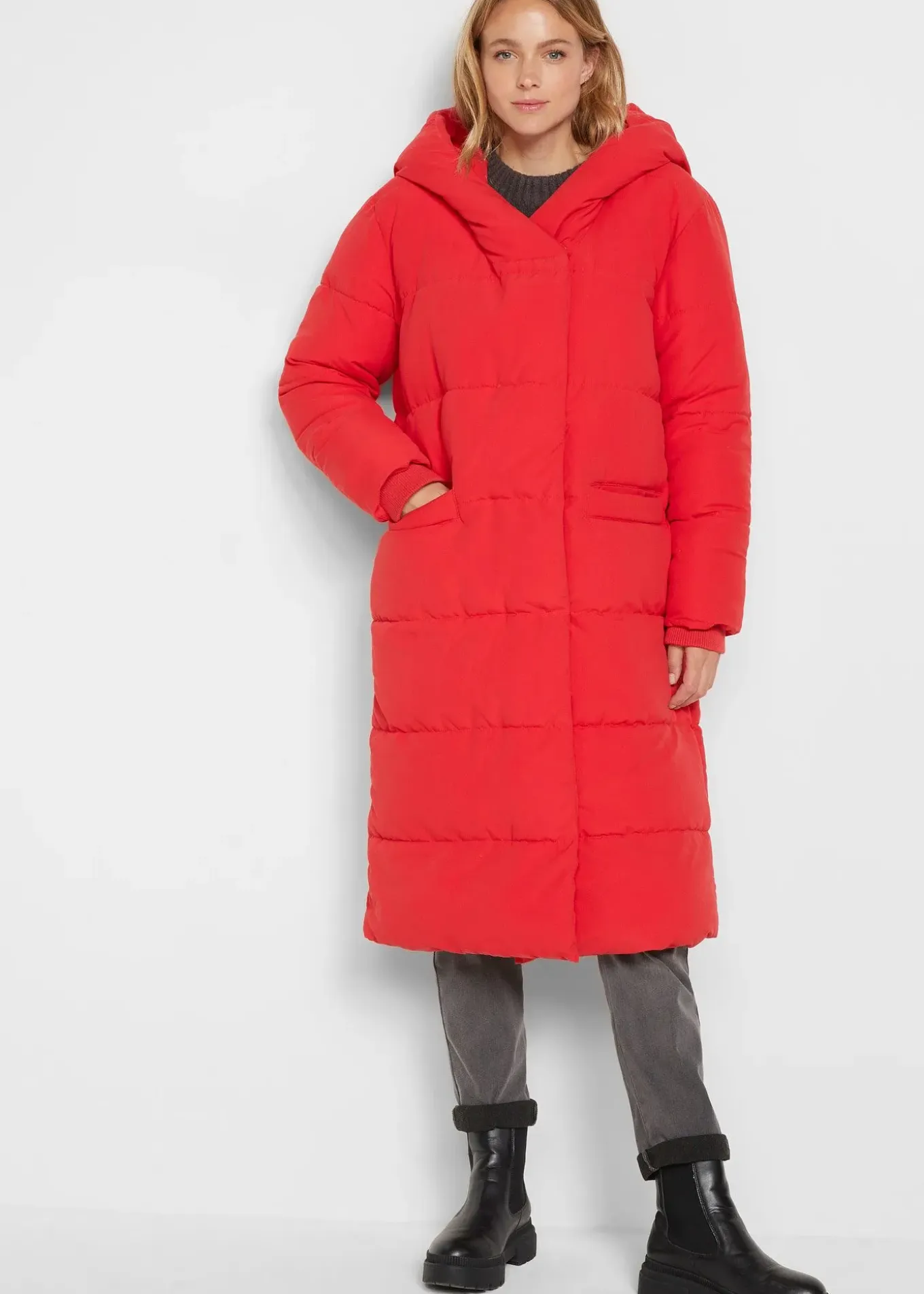 Doudoune longue et oversize