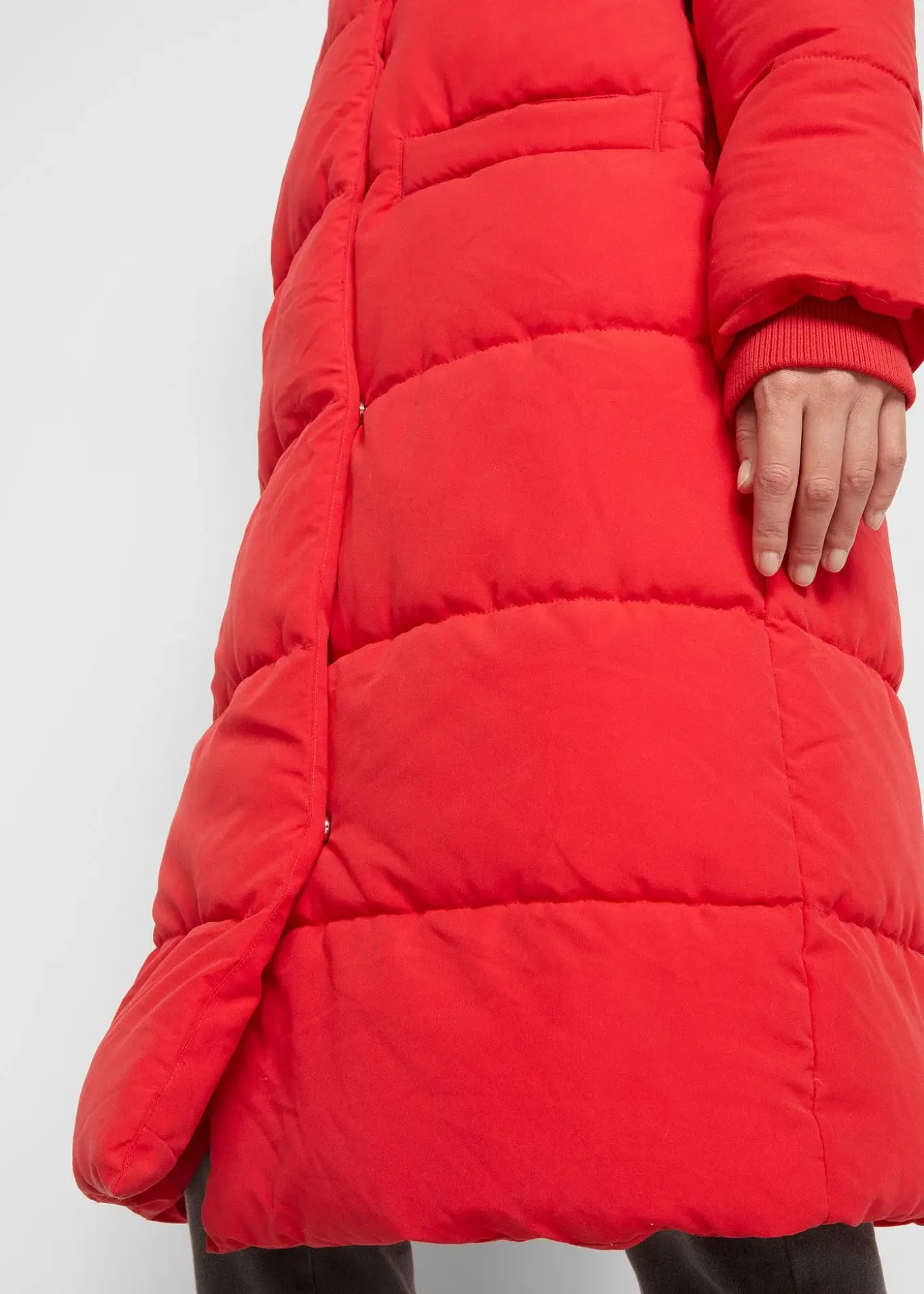 Doudoune longue et oversize