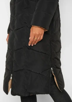 Doudoune longue et réversible