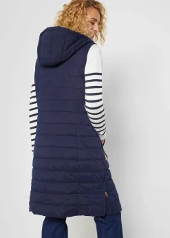 Doudoune longue sans manches