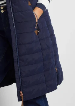 Doudoune longue sans manches