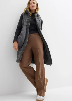 Doudoune longue sans manches