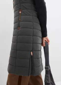 Doudoune longue sans manches