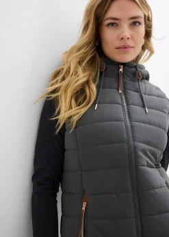 Doudoune longue sans manches