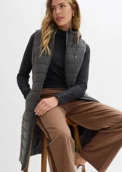 Doudoune longue sans manches