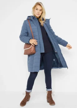 Doudoune longue, style 2 en 1