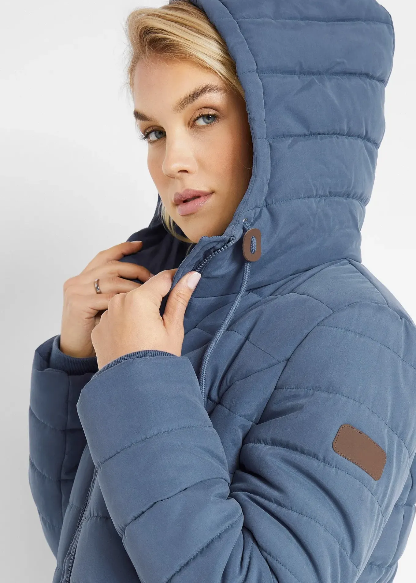 Doudoune longue, style 2 en 1