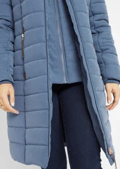 Doudoune longue, style 2 en 1