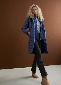 Doudoune longue, style 2 en 1