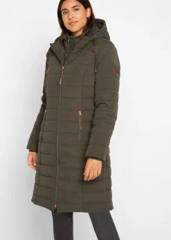 Doudoune longue, style 2 en 1