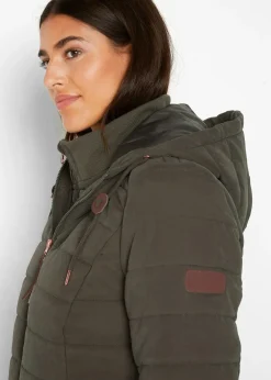 Doudoune longue, style 2 en 1