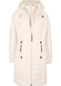 Doudoune longue, style 2 en 1