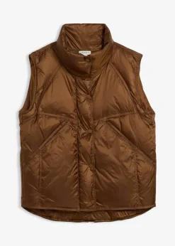 Doudoune sans manches avec duvet recyclé