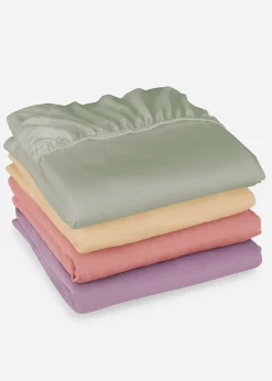 Drap-housse en jersey, couleurs printanières