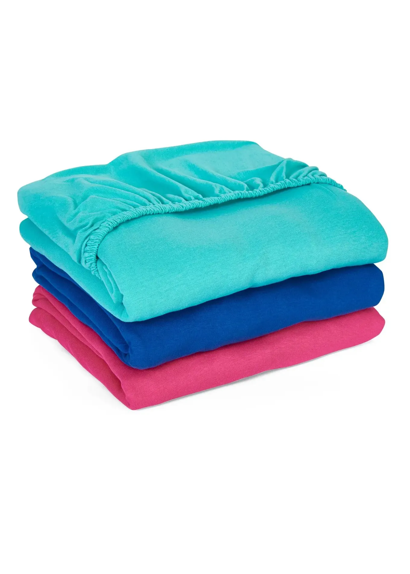 Drap-housse jersey en coloris tendance