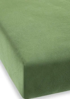 Drap-housse jersey en coloris tendance