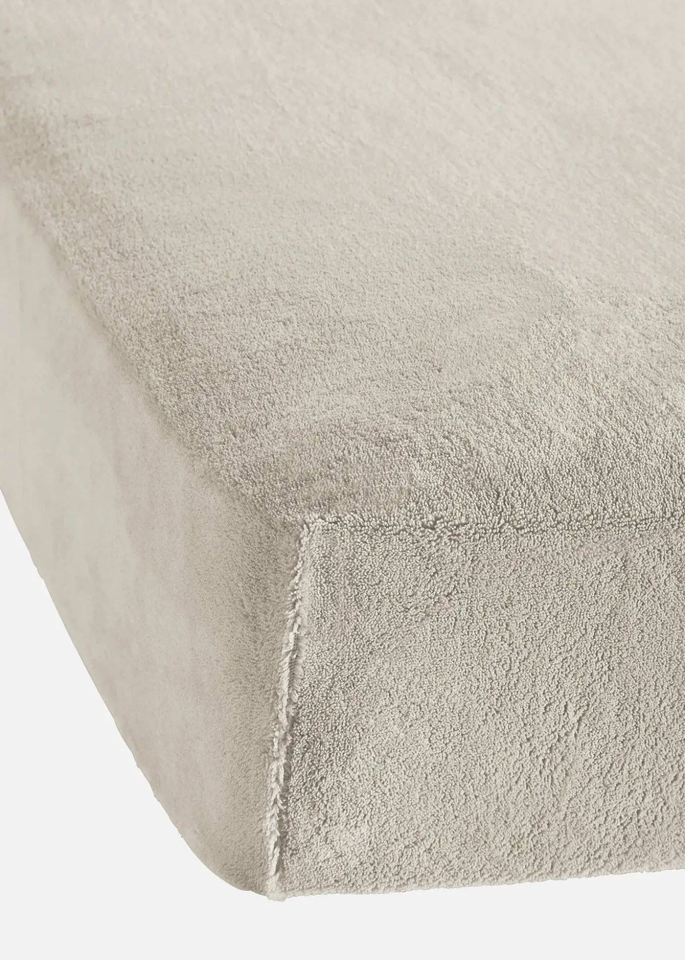 Drap-housse toucher cachemire