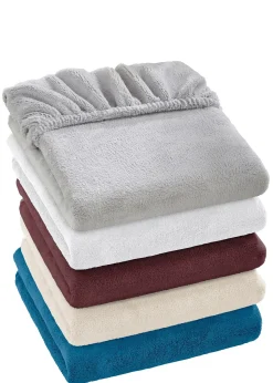 Drap-housse toucher cachemire