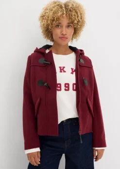 Duffle-coat aspect laine