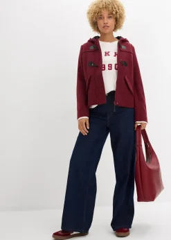 Duffle-coat aspect laine