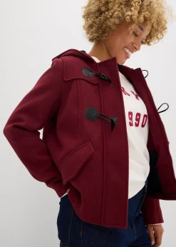 Duffle-coat aspect laine