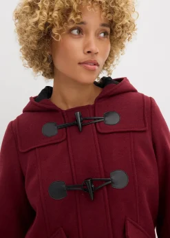 Duffle-coat aspect laine