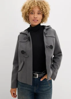Duffle-coat aspect laine