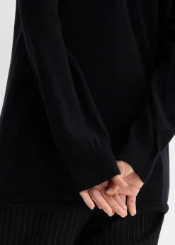 Ensemble de grossesse et d’allaitement avec pull et blouse sans manches